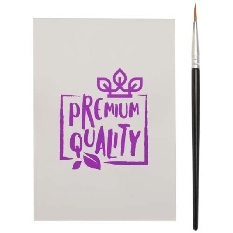 Set de cuaderno para colorear y rotuladores acuarelables "Quell"
