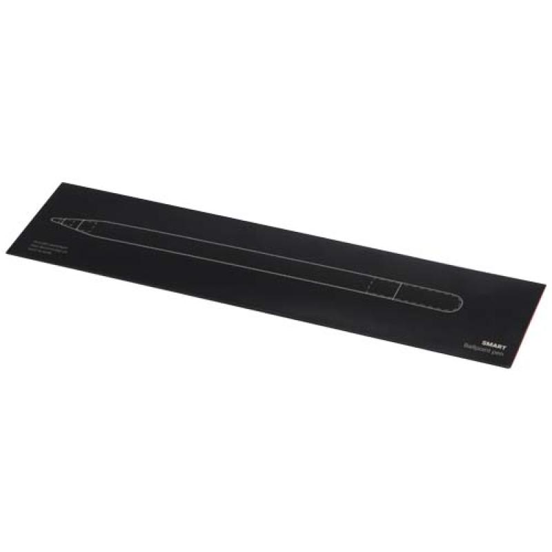 Bolígrafo giratorio SMART de aluminio reciclado (tinta negra)