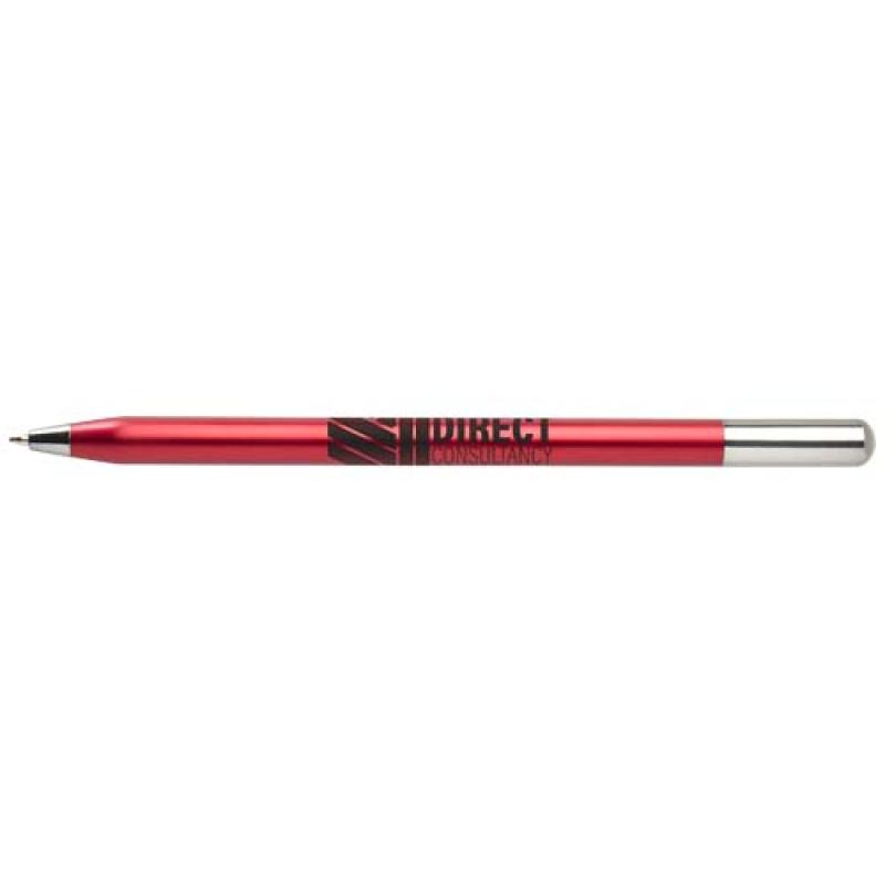 Bolígrafo giratorio SMART de aluminio reciclado (tinta negra)