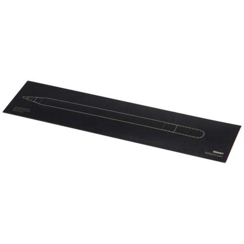 Bolígrafo giratorio SMART de aluminio reciclado (tinta negra)