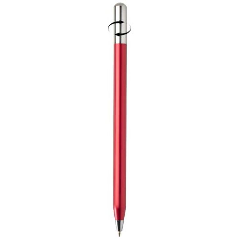 Bolígrafo giratorio SMART de aluminio reciclado (tinta negra)