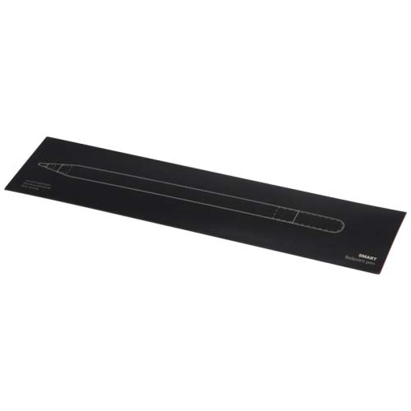 Bolígrafo giratorio SMART de aluminio reciclado (tinta negra)