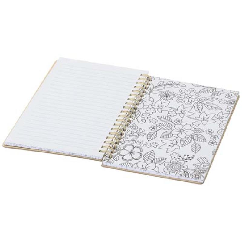 Set de cuaderno de tapa dura y rotuladores Squiggle B6