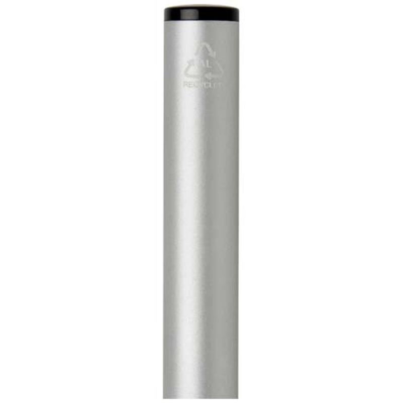 Bolígrafo giratorio de aluminio reciclado Verton con funda (tinta azul)