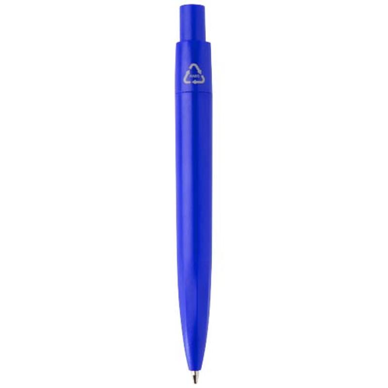 Mini bolígrafo Ramin de plástico reciclado (tinta azul)