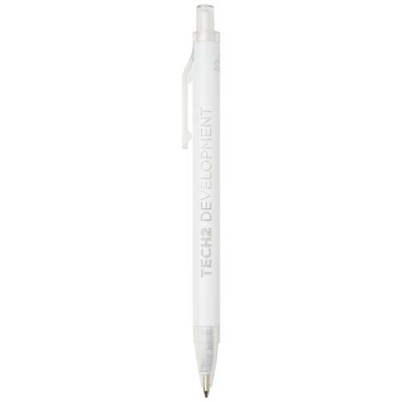 Bolígrafo Spectrum de aluminio reciclado (tinta azul)