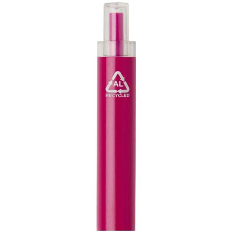 Bolígrafo Spectrum de aluminio reciclado (tinta azul)