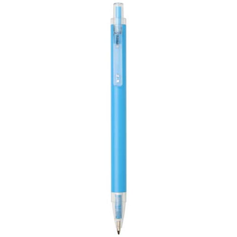 Bolígrafo Spectrum de aluminio reciclado (tinta azul)