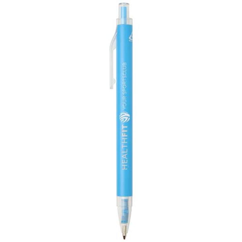 Bolígrafo Spectrum de aluminio reciclado (tinta azul)