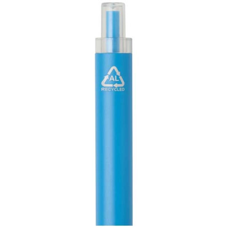 Bolígrafo Spectrum de aluminio reciclado (tinta azul)