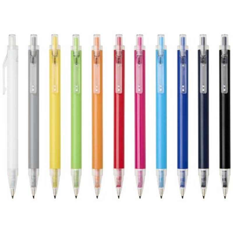 Bolígrafo Spectrum de aluminio reciclado (tinta azul)