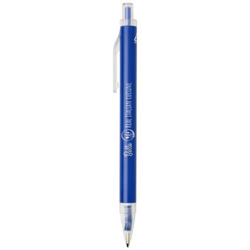Bolígrafo Spectrum de aluminio reciclado (tinta azul)