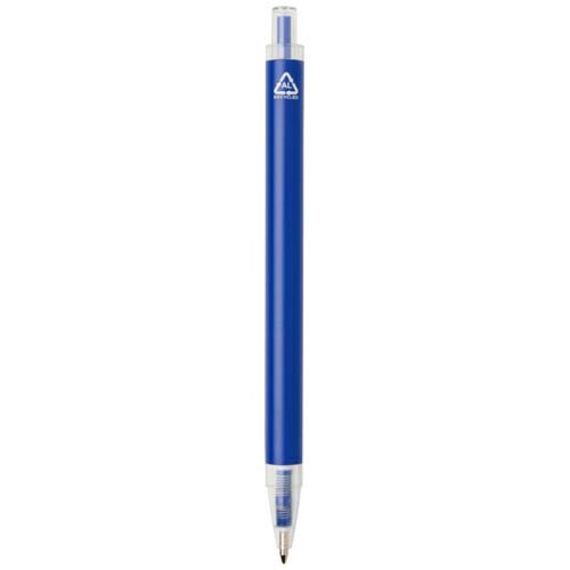 Bolígrafo Spectrum de aluminio reciclado (tinta azul)