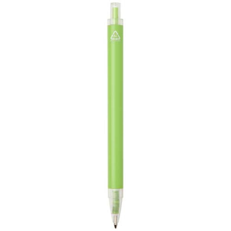 Bolígrafo Spectrum de aluminio reciclado (tinta azul)