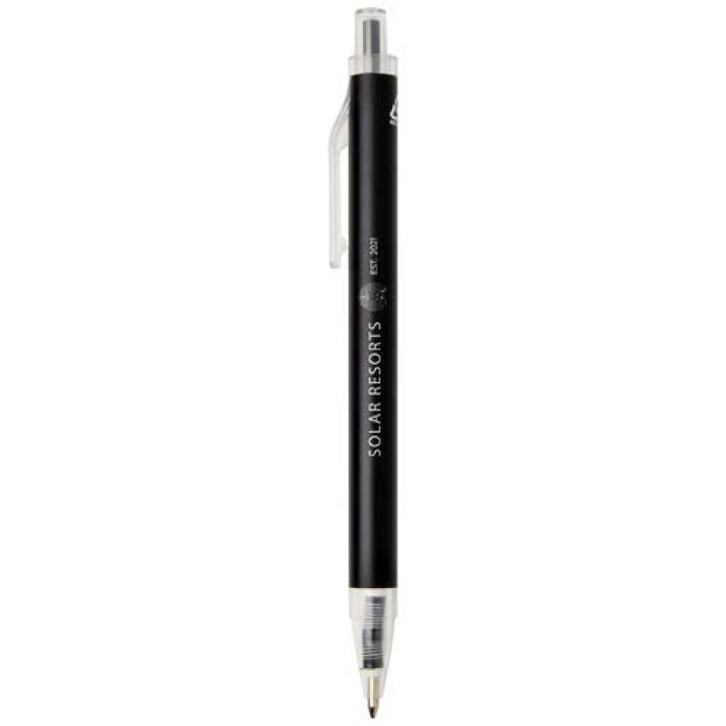 Bolígrafo Spectrum de aluminio reciclado (tinta azul)