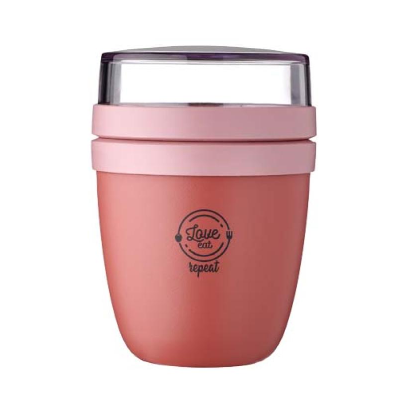 Fiambrera de 300+120 ml Mini Mepal Ellipse