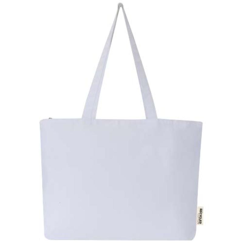 Bolsa Tote de algodón 320 g/m² con cremallera Ningbo