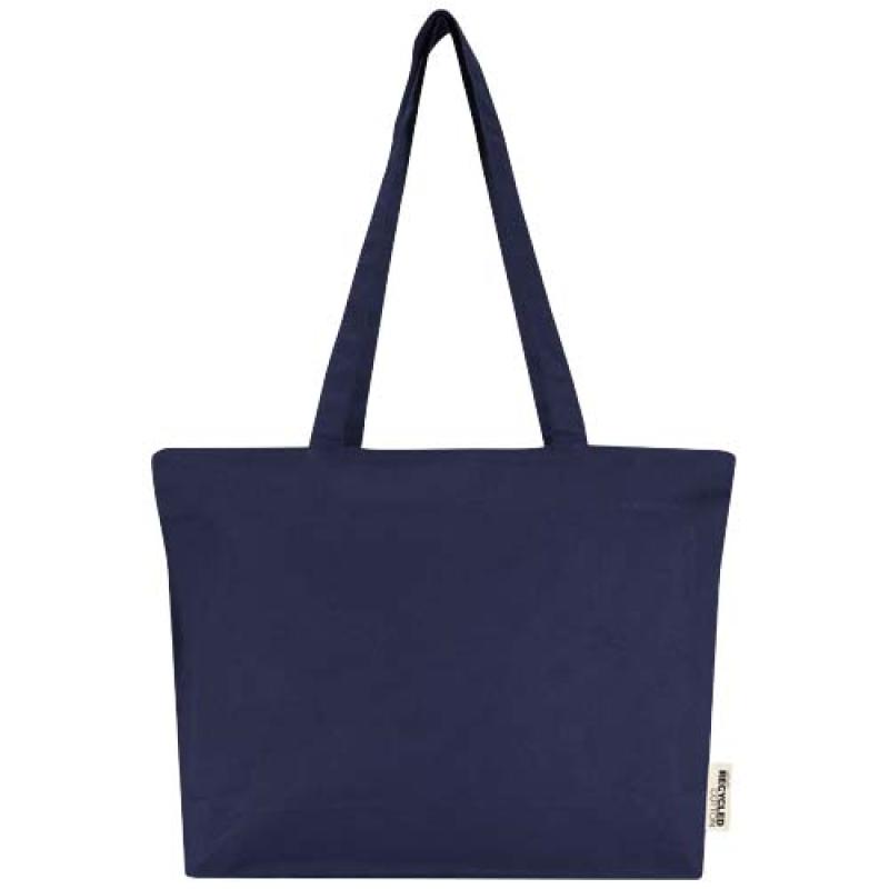 Bolsa Tote de algodón 320 g/m² con cremallera Ningbo