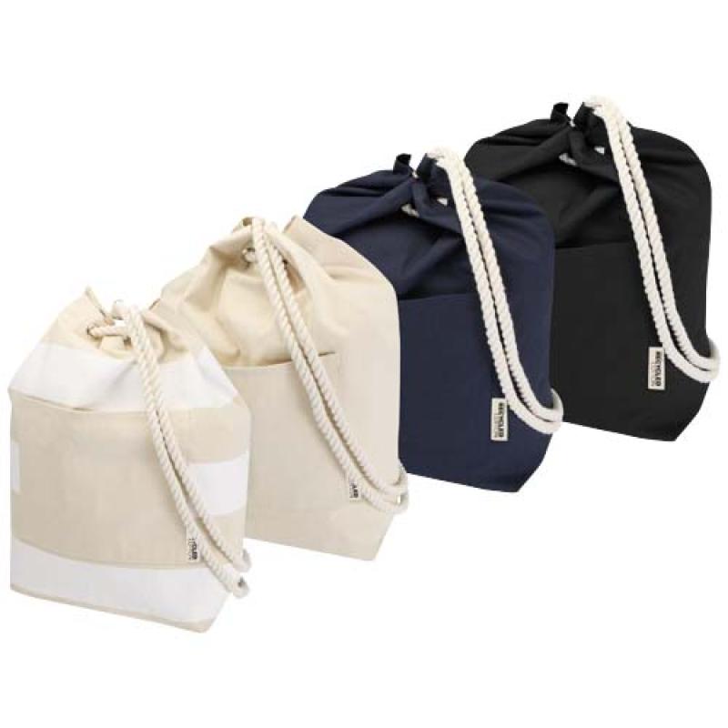 Bolsa de lona marinera Florida de 270 g/m² con certificación GRS, 15 l