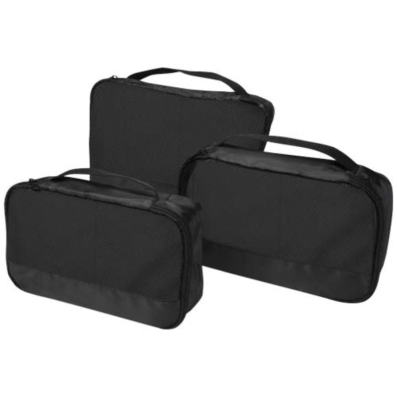 Cubos de viaje reciclados Jet GRS - juego de 3