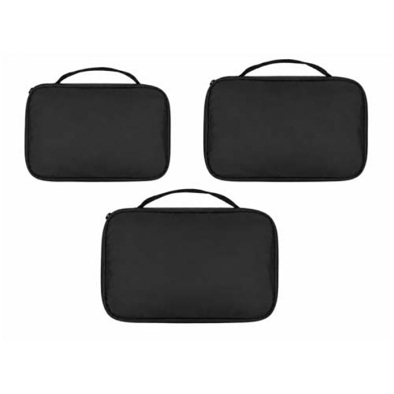 Cubos de viaje reciclados Jet GRS - juego de 3