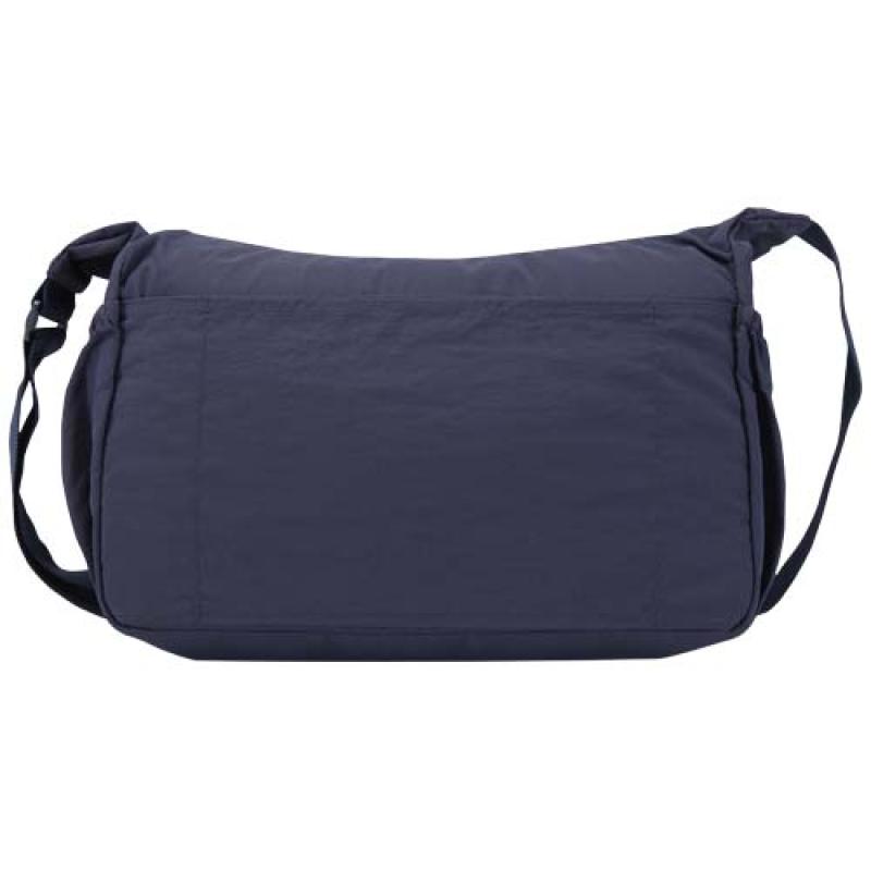 Bolso bandolera para portátil Calli de 33 cm de GRS, de nailon reciclado