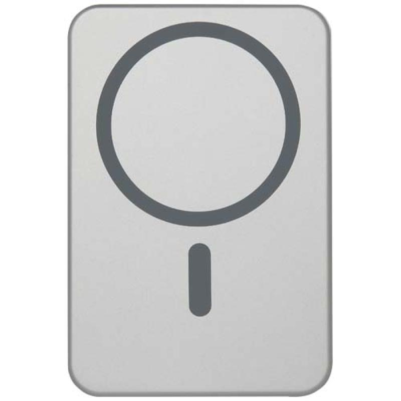 Batería externa magnética Avis de 5000 mAh fabricada con aluminio reciclado RCS