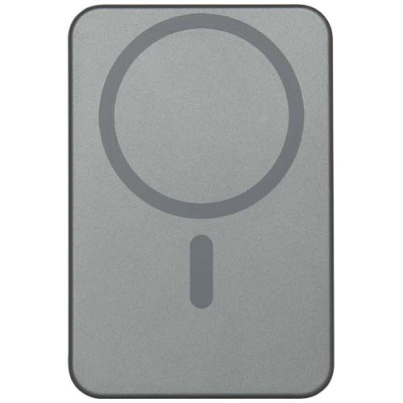 Batería externa magnética Avis de 10 000 mAh fabricada con aluminio reciclado RCS
