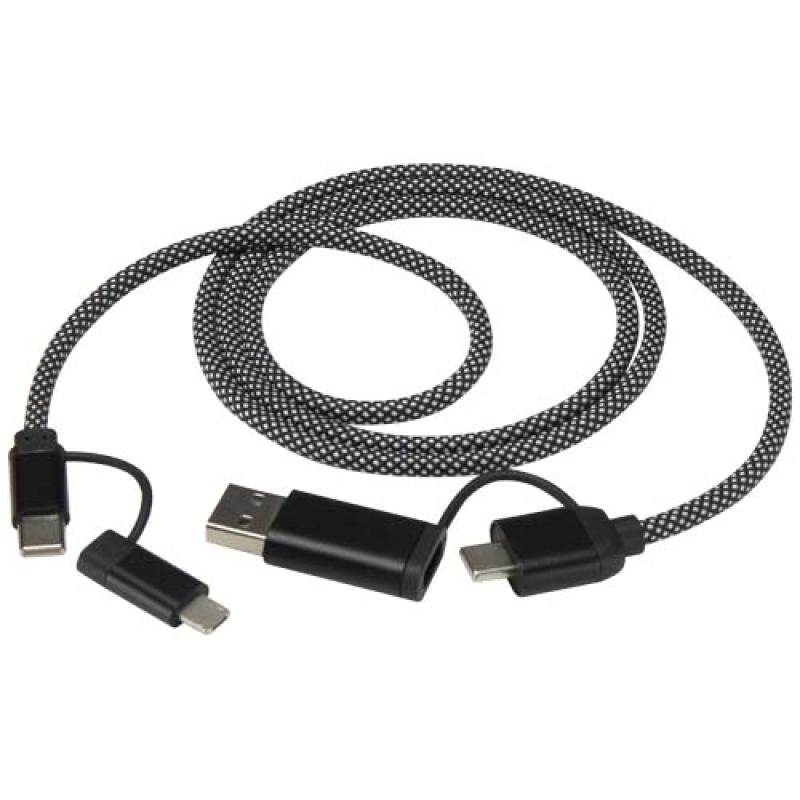 Cable de carga magnético 5 en 1 SMART de 65 W y 100 cm con certificación RCS