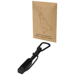 Cable de carga Algieba de 65 W, 5 en 1, de aluminio reciclado con mosquetón
