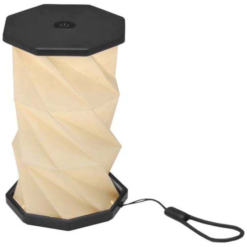 Lámpara de mesa plegable de plástico reciclado Celestia