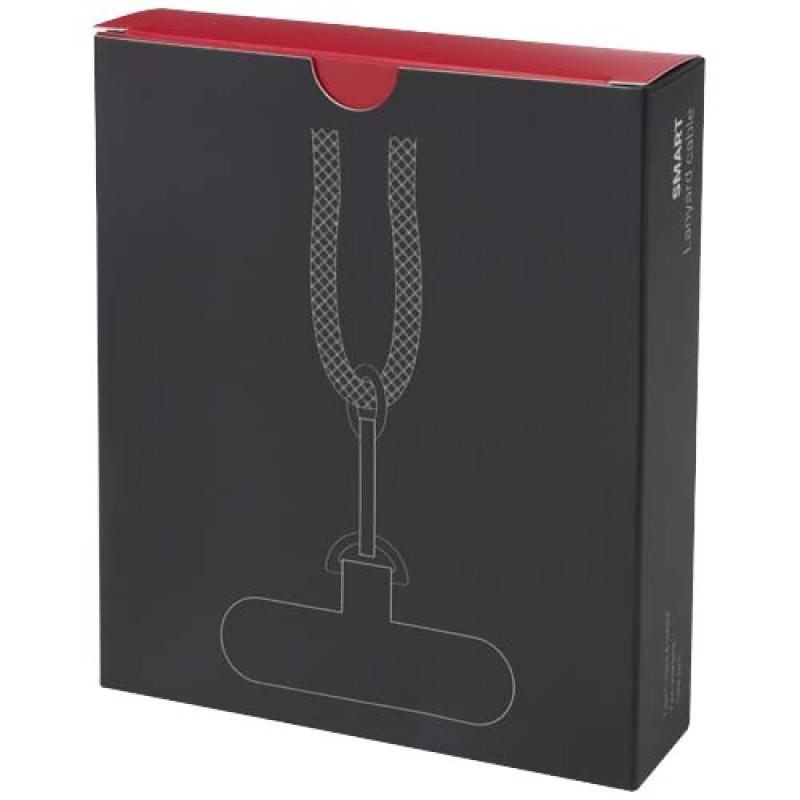 Cable de carga SMART de 65 W de RPET con cordón