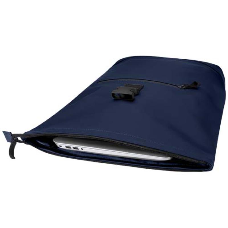 Mochila de 15" y 18 L con parte superior enrollable de material reciclado con certificado GRS Resi Plus