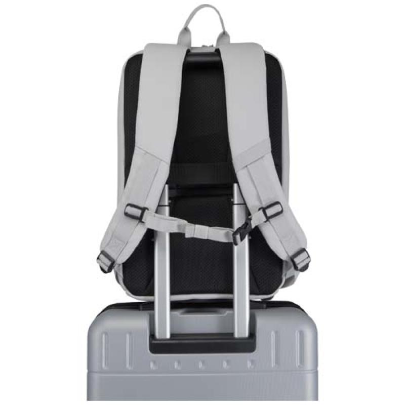 Mochila para portátil SMART de 15" fabricada con material reciclado GRS, 18 l