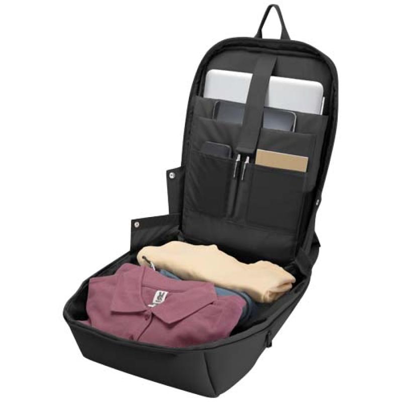 Mochila para portátil SMART de 15" fabricada con material reciclado GRS, 18 l