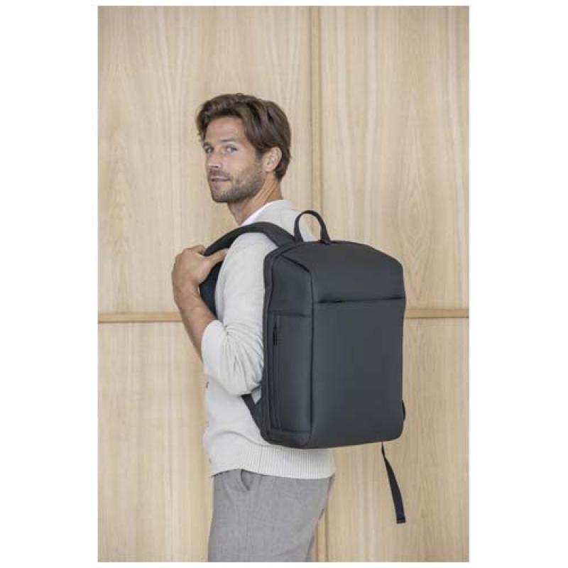 Mochila para portátil SMART de 15" fabricada con material reciclado GRS, 18 l