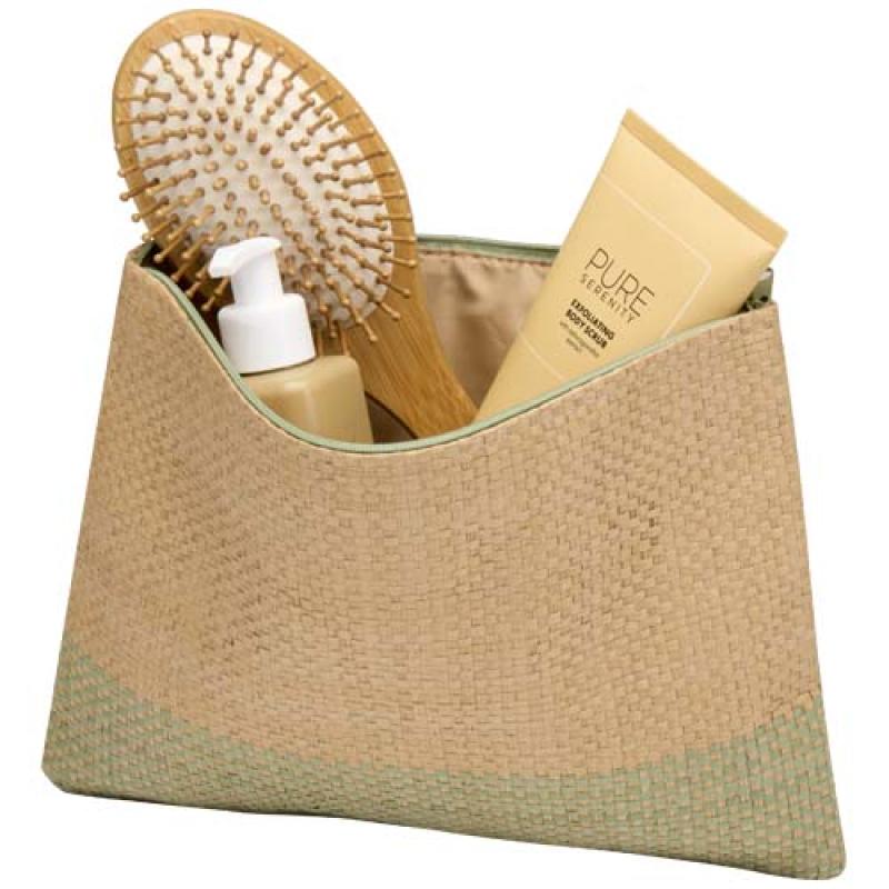 Bolsa con cremallera de papel de paja Rhythm, 3 litros