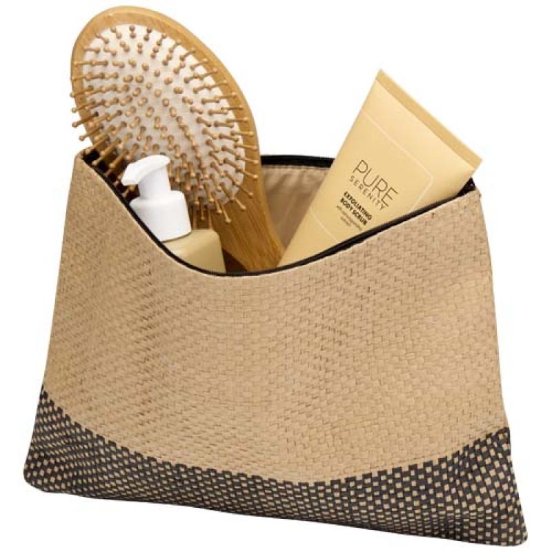 Bolsa con cremallera de papel de paja Rhythm, 3 litros
