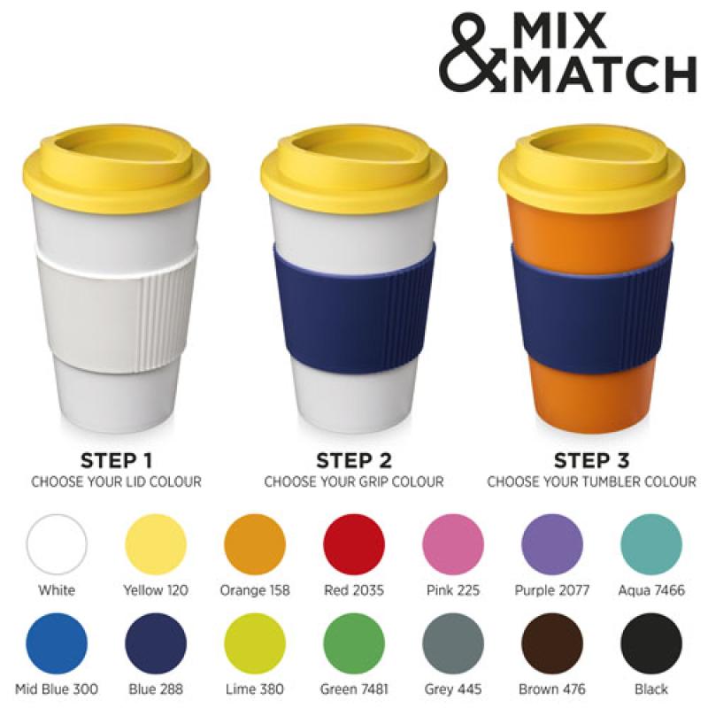 Vaso térmico de 350 ml con agarradera Americano®