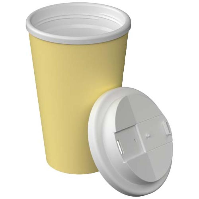 Vaso térmico Americano® Infiniti de 350 ml con tapa a prueba de derrames