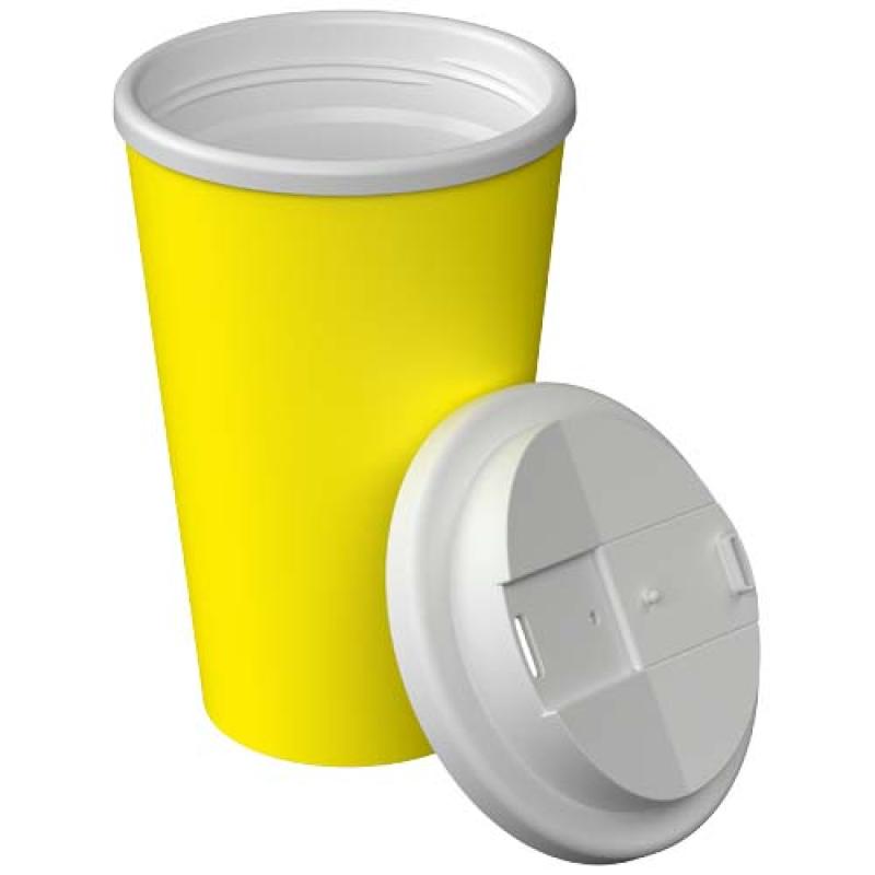 Vaso térmico Americano® Infiniti de 350 ml con tapa a prueba de derrames
