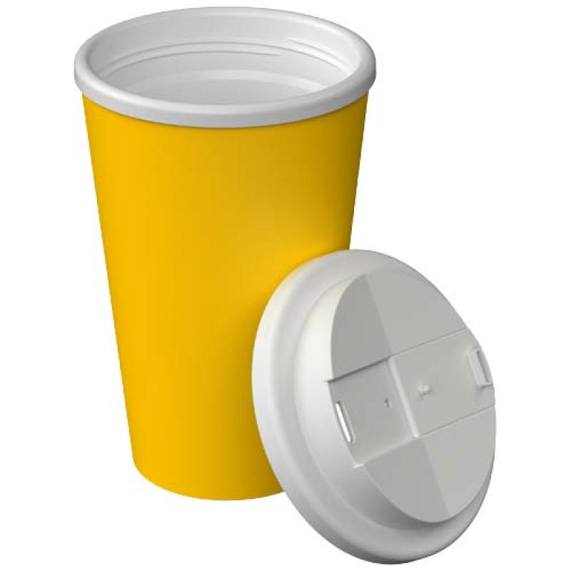 Vaso térmico Americano® Infiniti de 350 ml con tapa a prueba de derrames