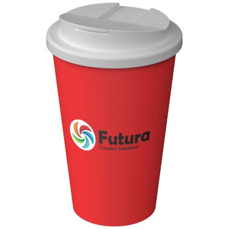 Vaso térmico Americano® Infiniti de 350 ml con tapa a prueba de derrames