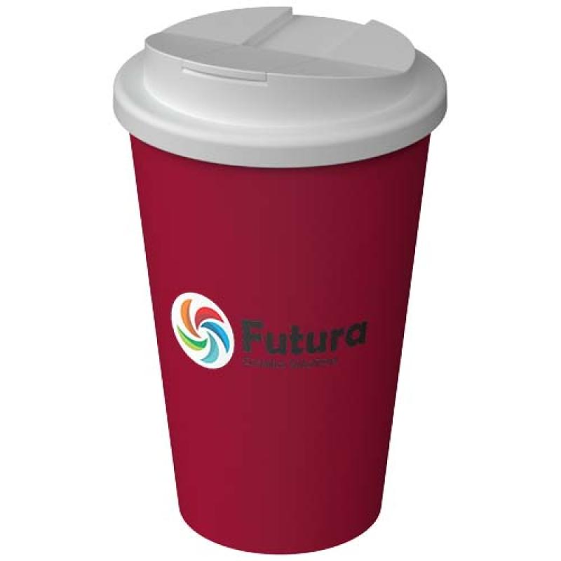 Vaso térmico Americano® Infiniti de 350 ml con tapa a prueba de derrames