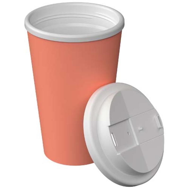 Vaso térmico Americano® Infiniti de 350 ml con tapa a prueba de derrames