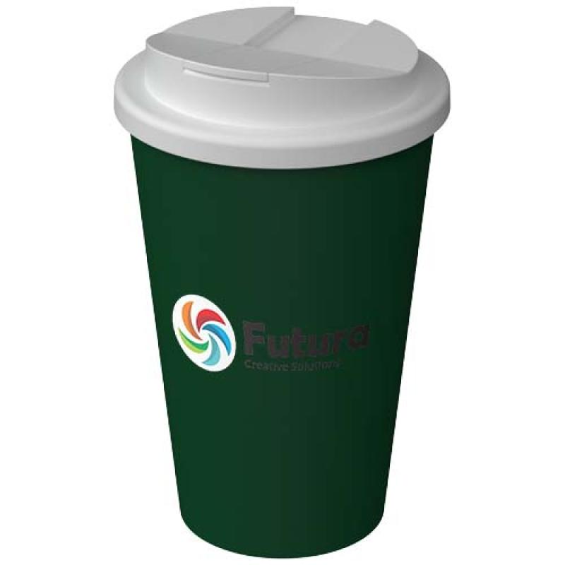 Vaso térmico Americano® Infiniti de 350 ml con tapa a prueba de derrames