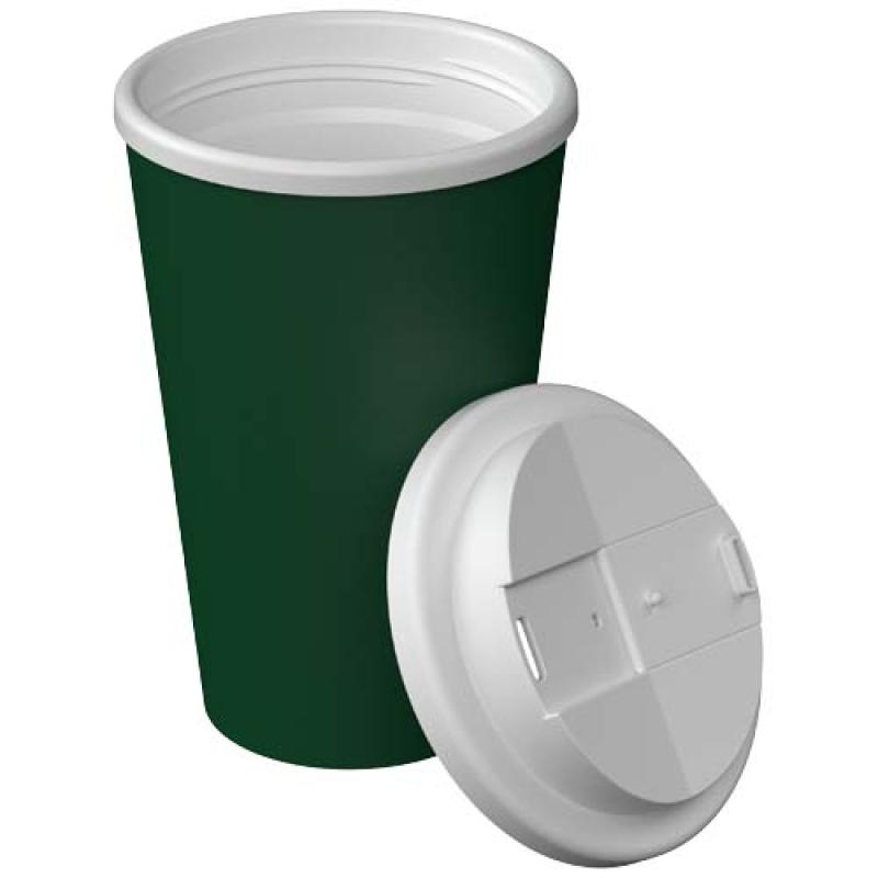 Vaso térmico Americano® Infiniti de 350 ml con tapa a prueba de derrames
