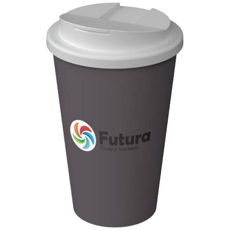 Vaso térmico Americano® Infiniti de 350 ml con tapa a prueba de derrames