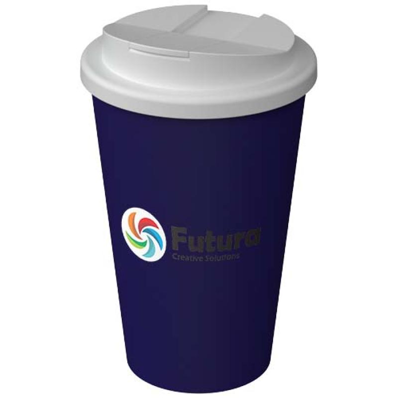 Vaso térmico Americano® Infiniti de 350 ml con tapa a prueba de derrames