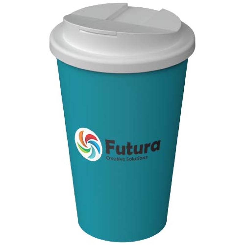 Vaso térmico Americano® Infiniti de 350 ml con tapa a prueba de derrames